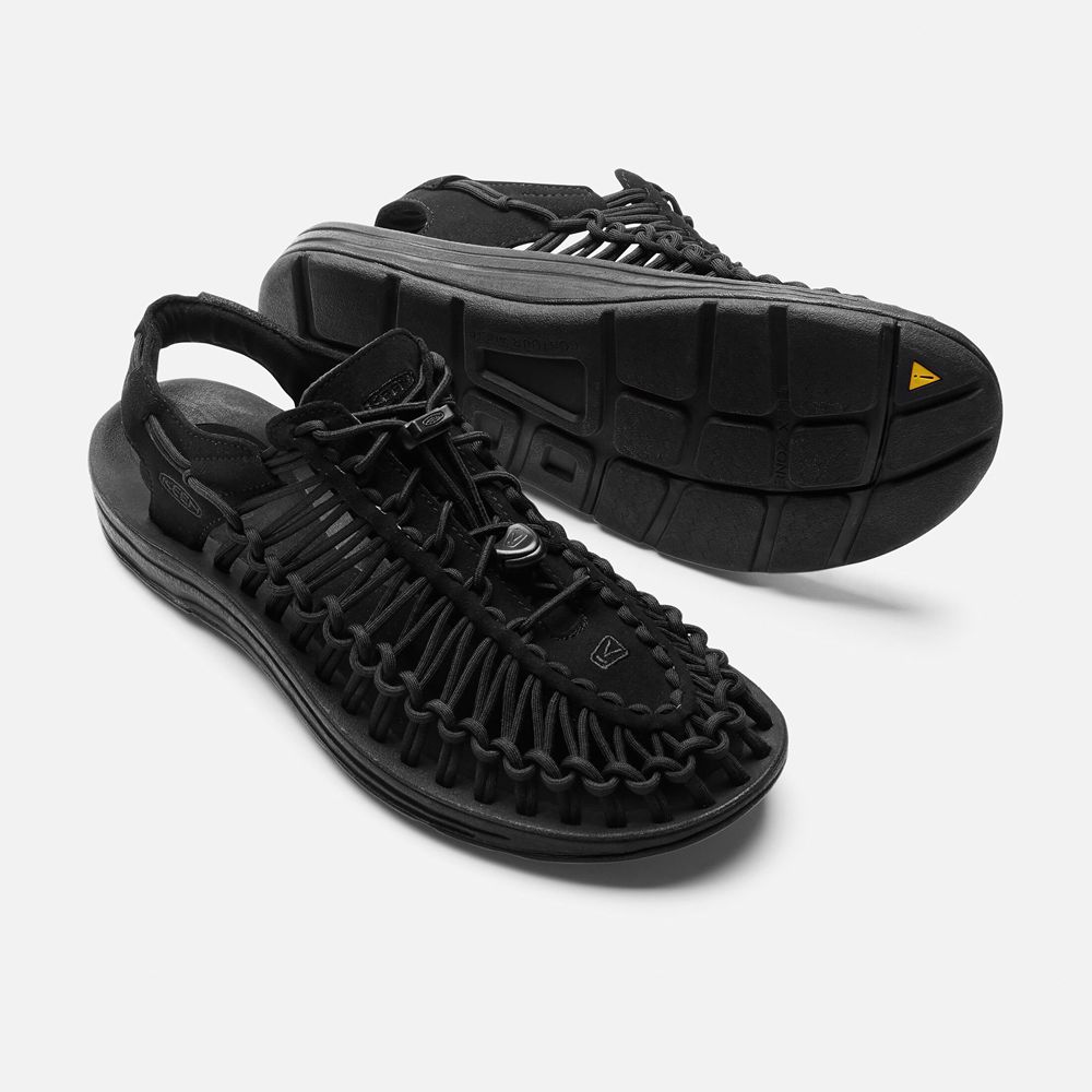 Sandalias Marca Keen Mexico Negros - Hombre Uneek - KQ4081356